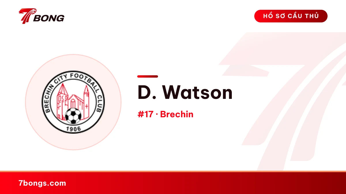 D. Watson — Brechin