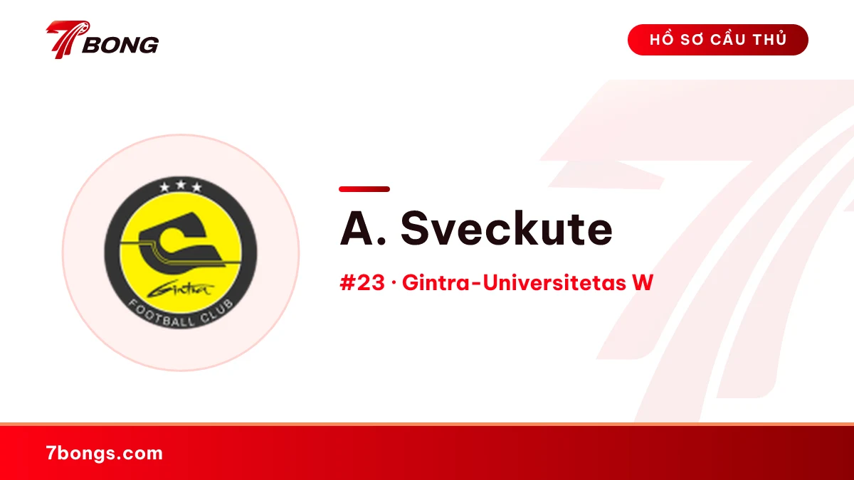A. Sveckute — Gintra-Universitetas W