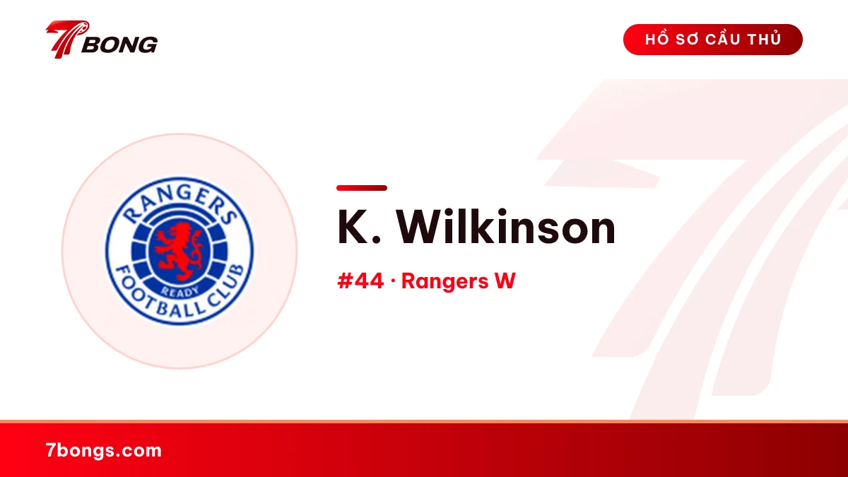 K. Wilkinson — Rangers W