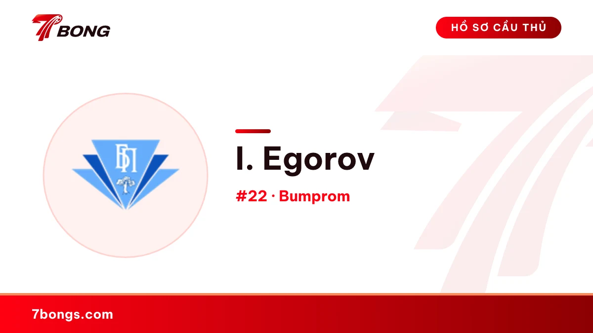 I. Egorov — Bumprom