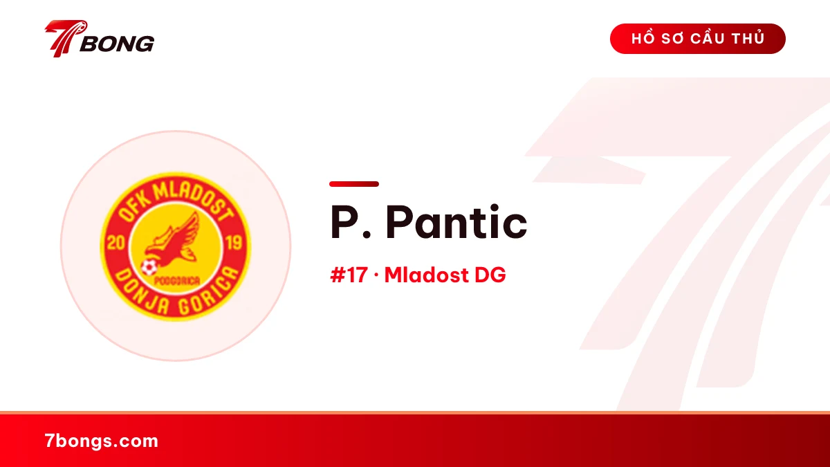 P. Pantic — Mladost DG