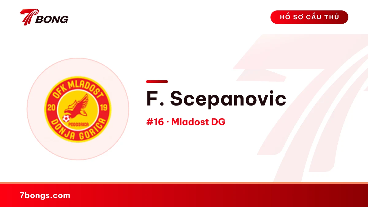 F. Scepanovic — Mladost DG