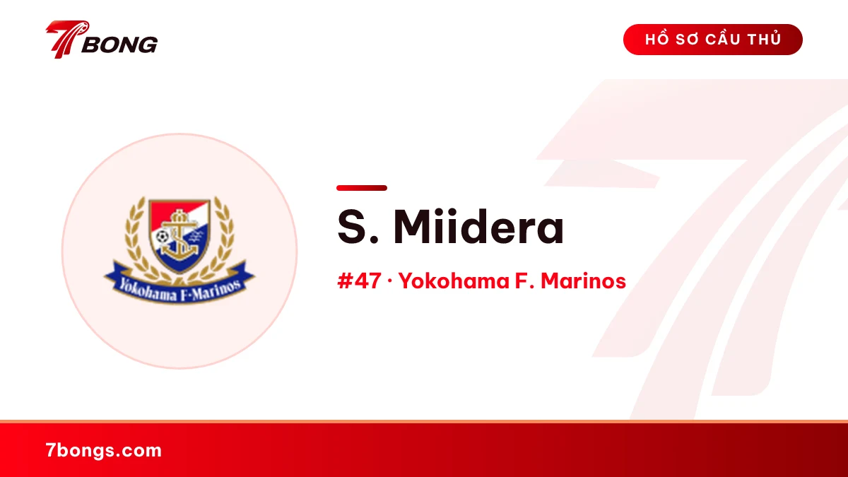 S. Miidera — Yokohama F. Marinos