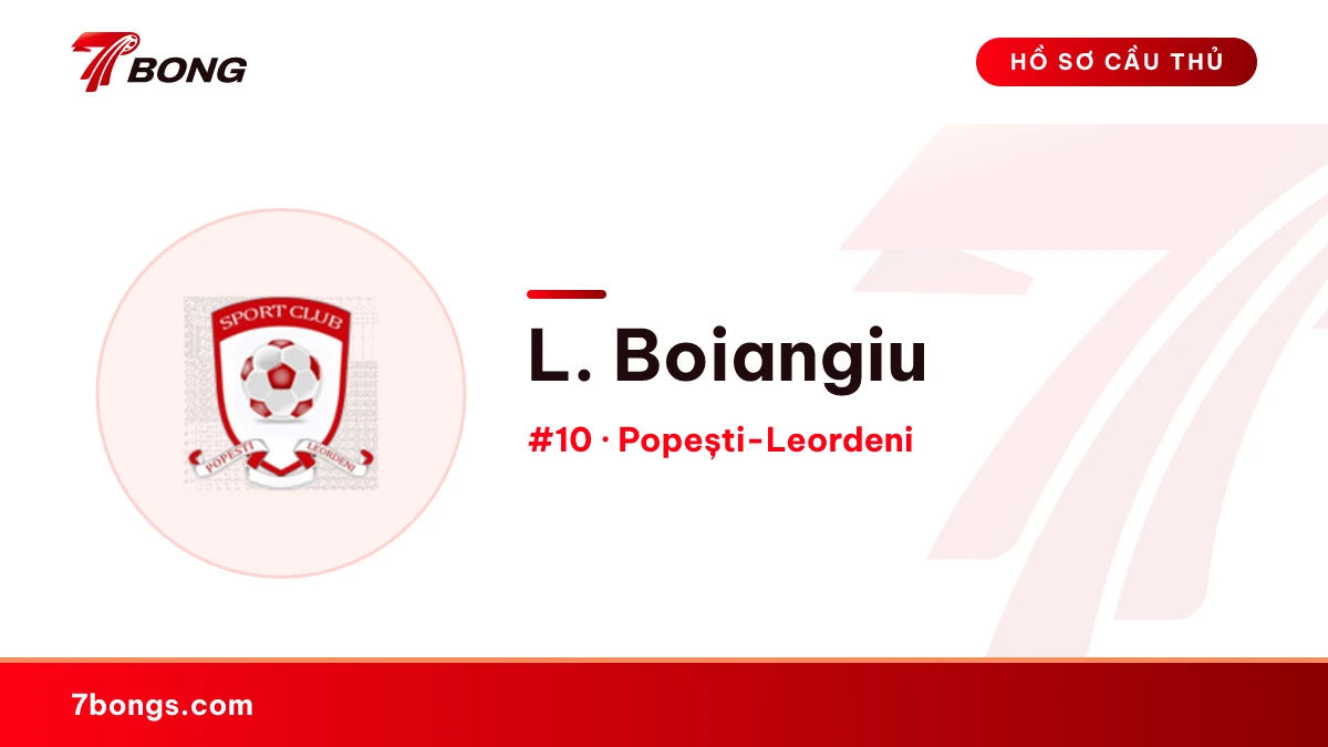 L. Boiangiu — Popești-Leordeni