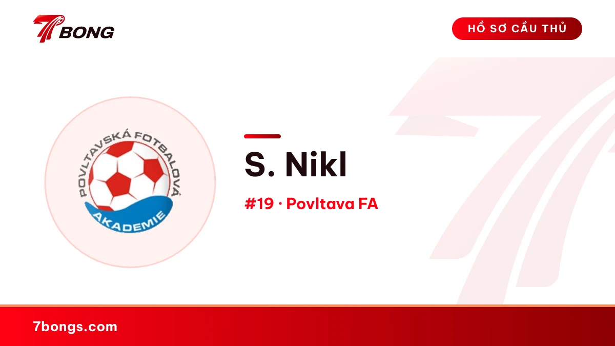 S. Nikl — Povltava FA