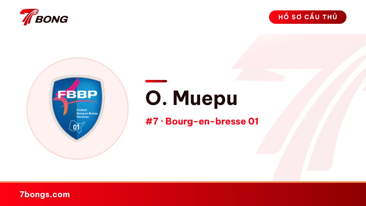 O. Muepu — Bourg-en-bresse 01