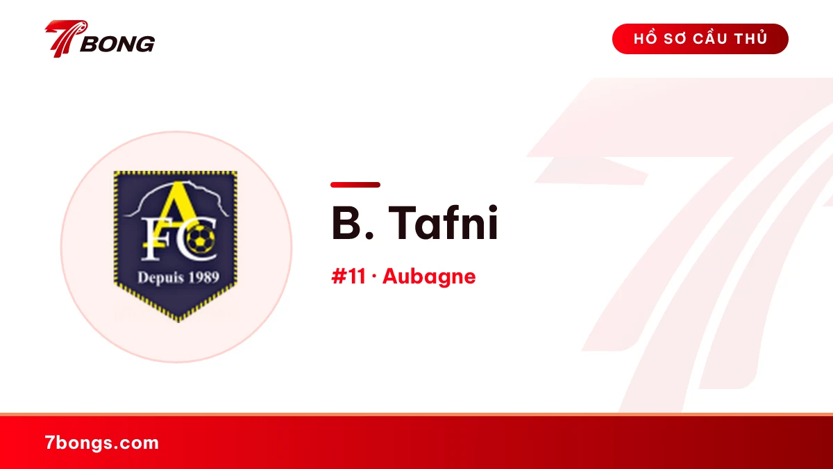 B. Tafni — Aubagne