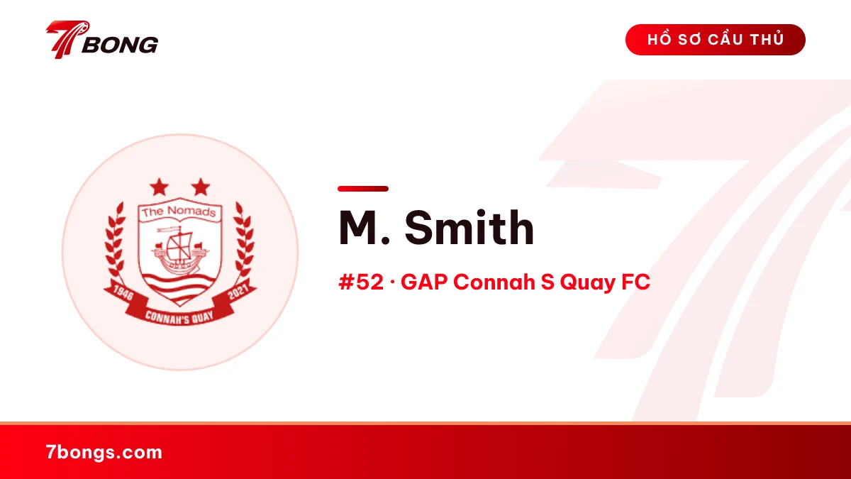 M. Smith — GAP Connah S Quay FC