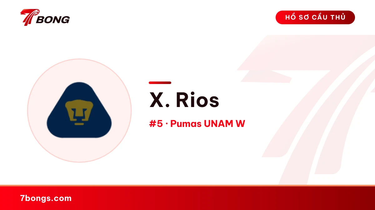 X. Rios — Pumas UNAM W