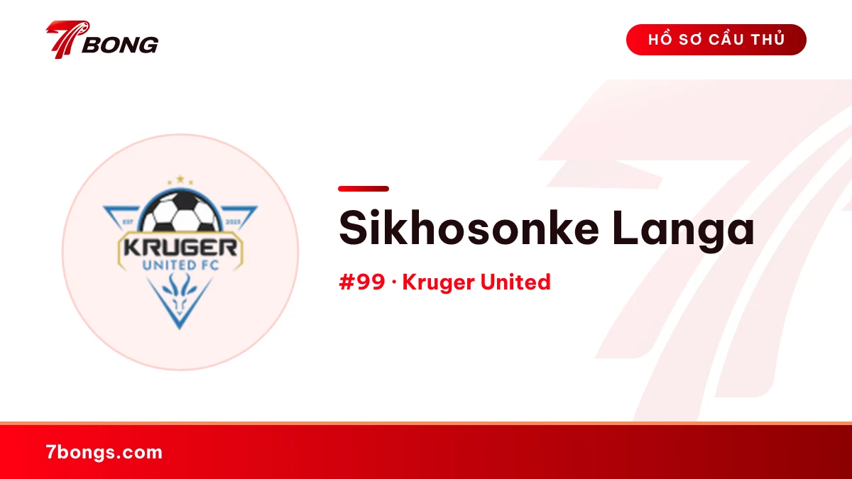 Sikhosonke Langa — Kruger United