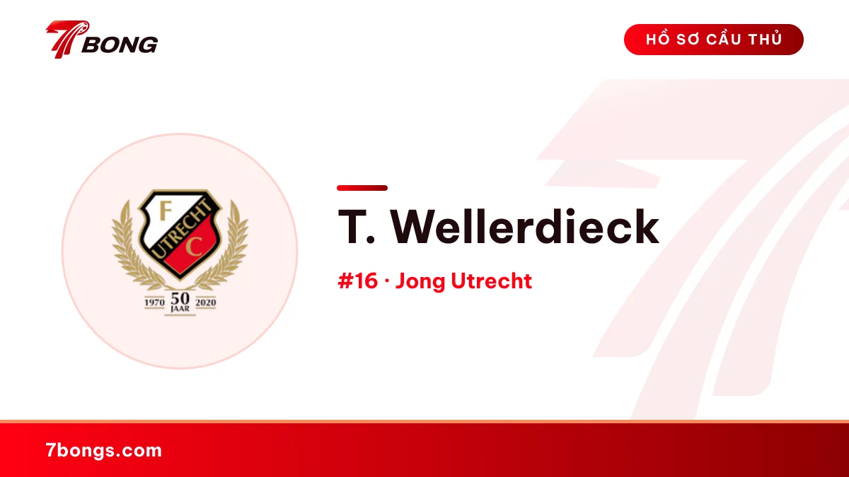 T. Wellerdieck — Jong Utrecht