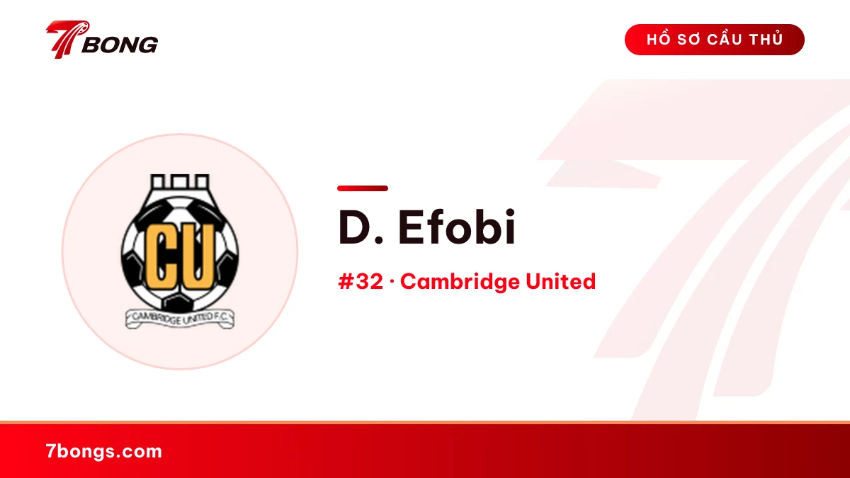 D. Efobi — Cambridge United