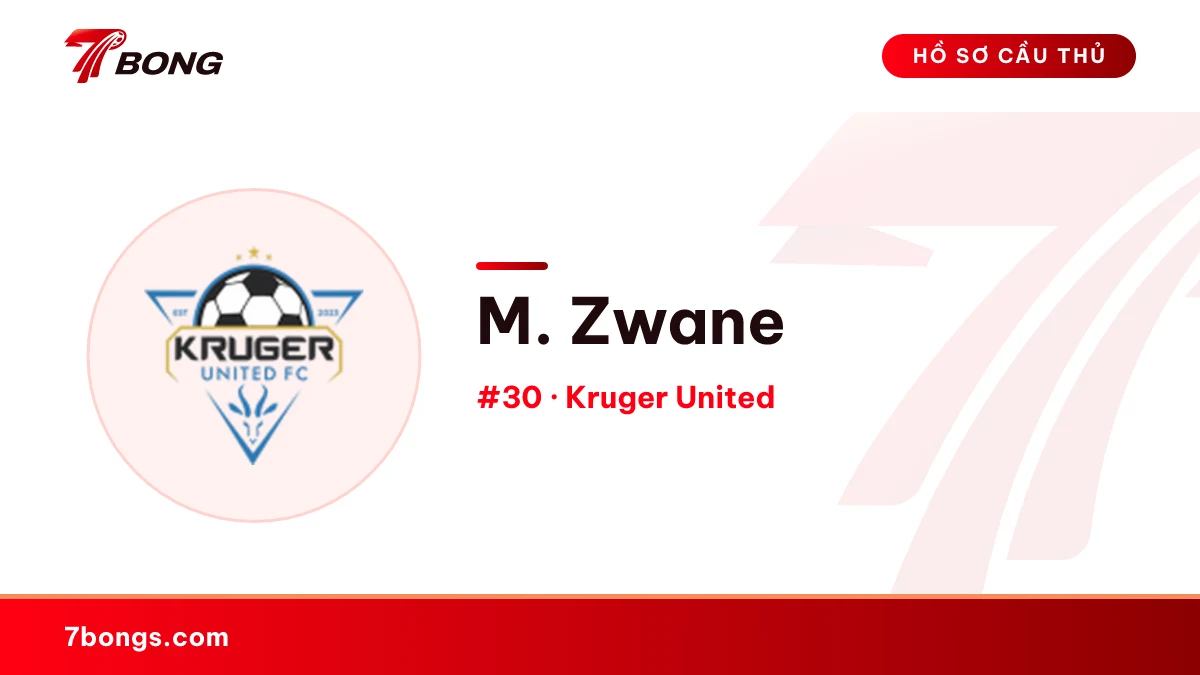 M. Zwane — Kruger United
