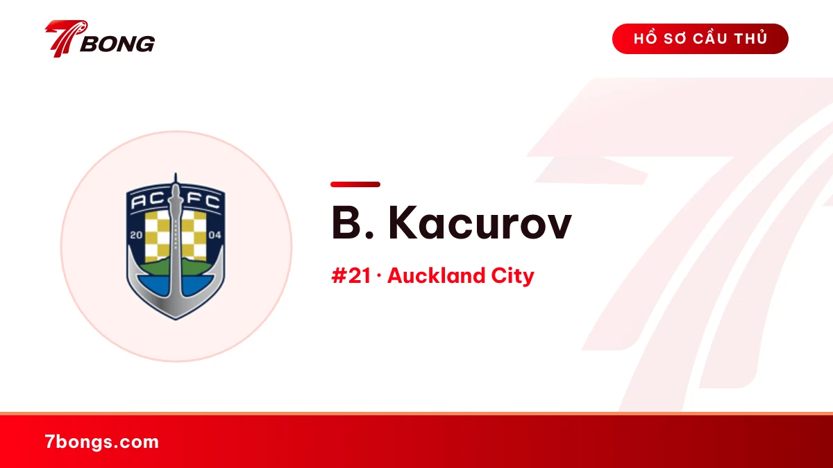 B. Kacurov — Auckland City