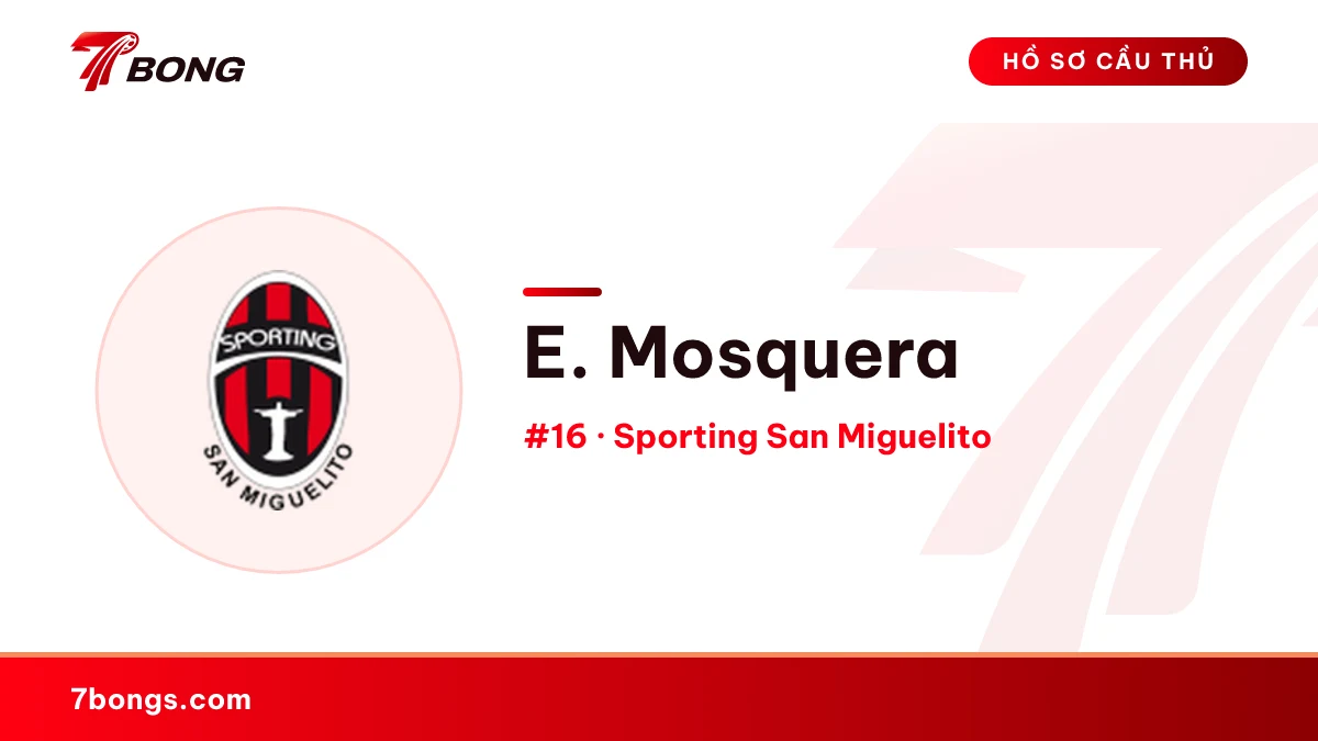 E. Mosquera — Sporting San Miguelito