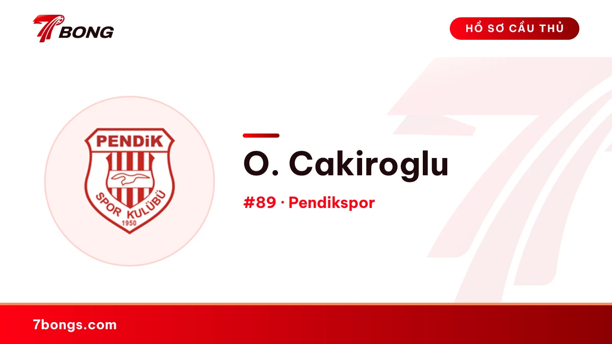 O. Cakiroglu — Pendikspor