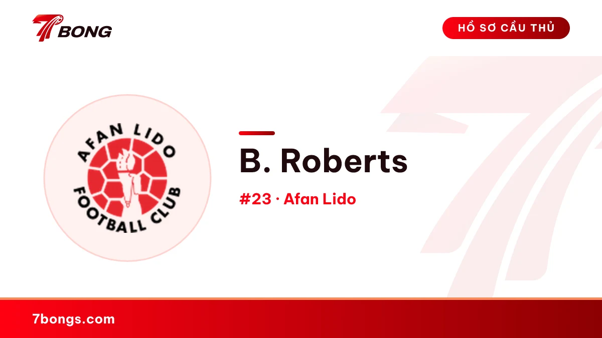 B. Roberts — Afan Lido