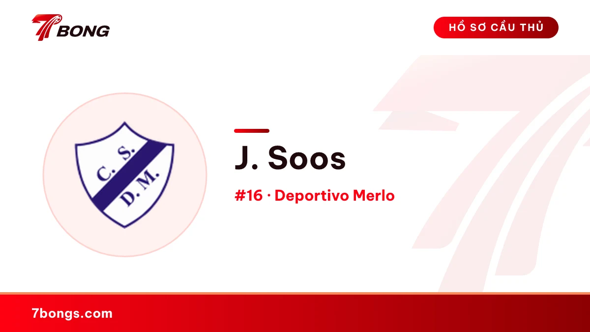 J. Soos — Deportivo Merlo