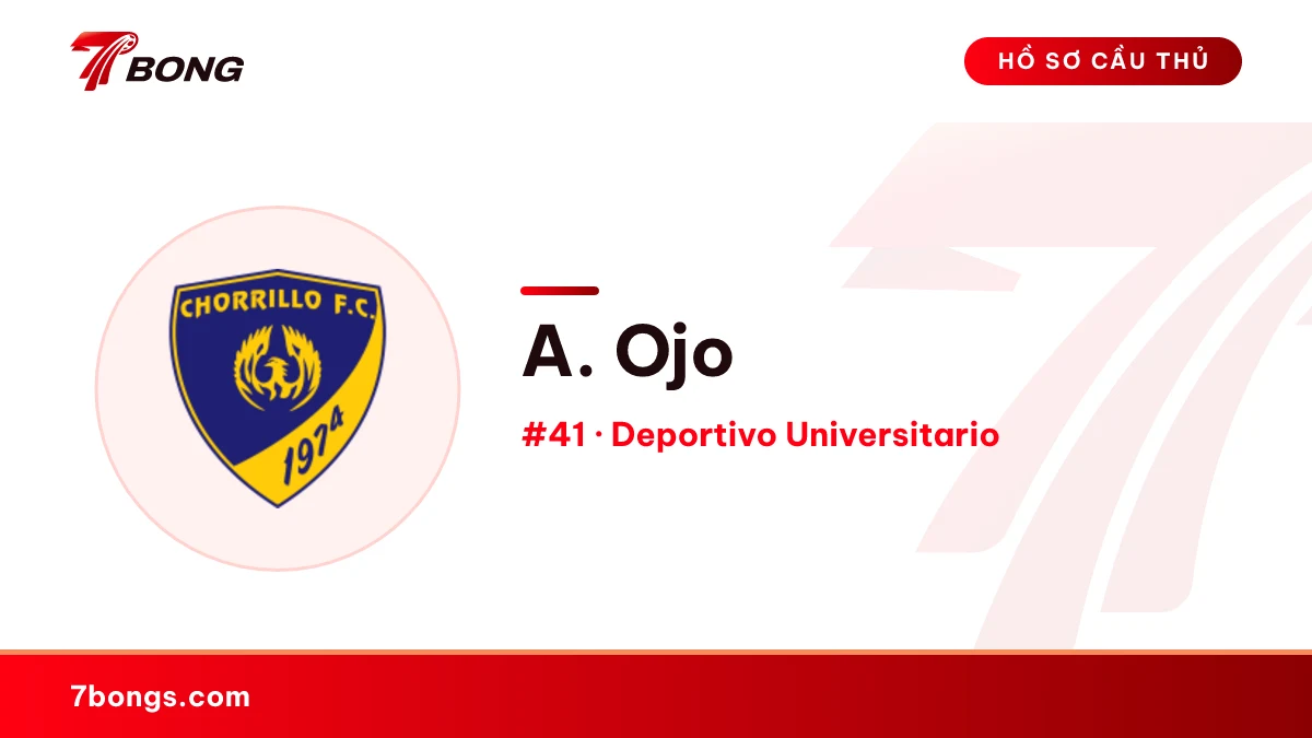 A. Ojo — Deportivo Universitario
