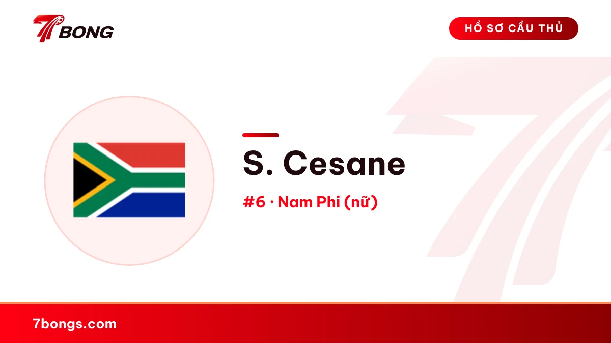 S. Cesane — Nam Phi (nữ)
