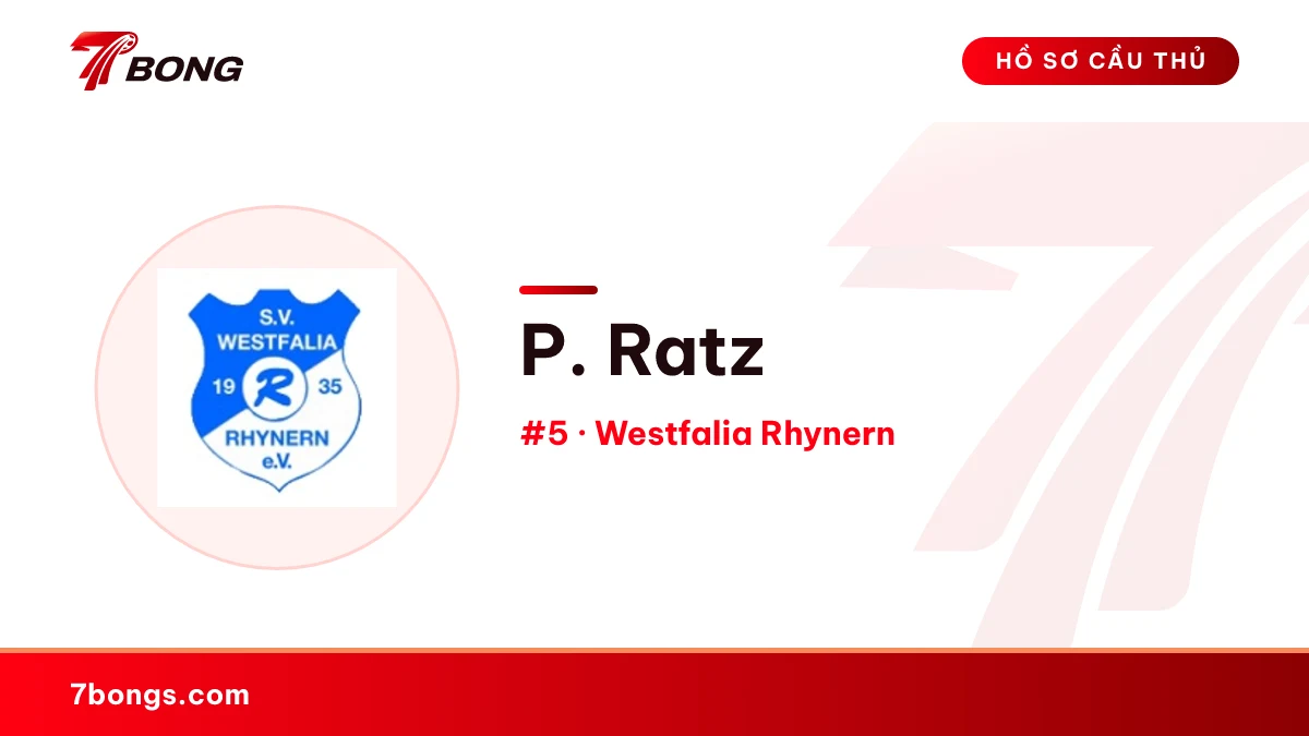 P. Ratz — Westfalia Rhynern
