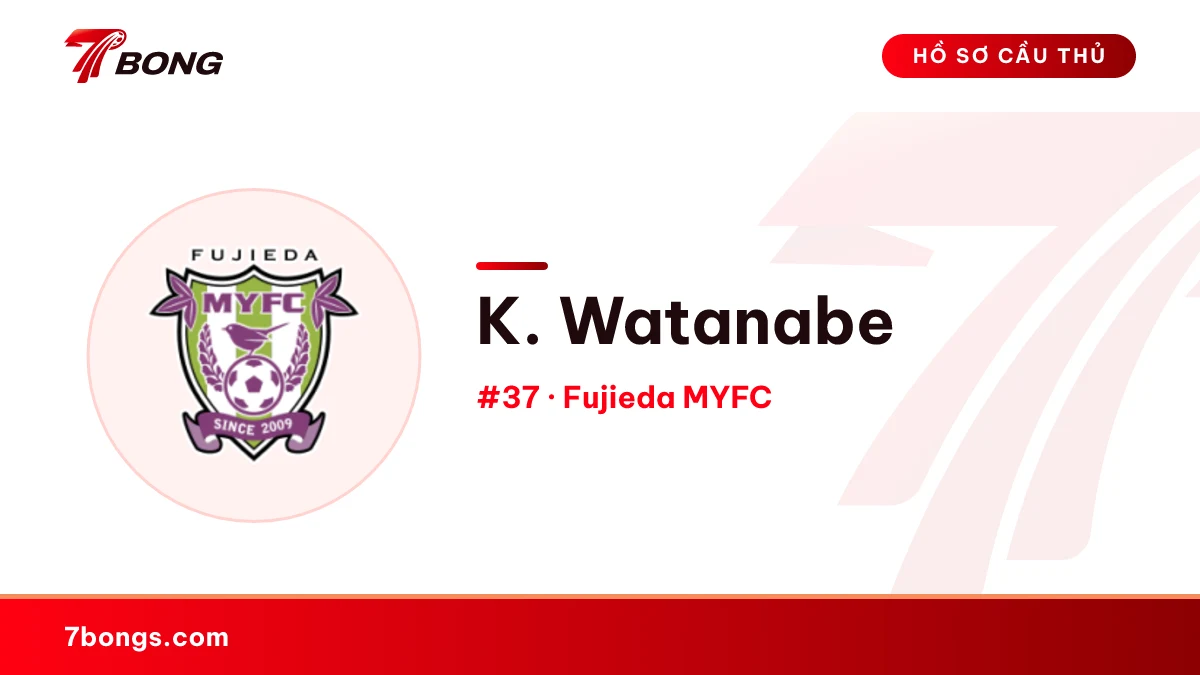 K. Watanabe — Fujieda MYFC