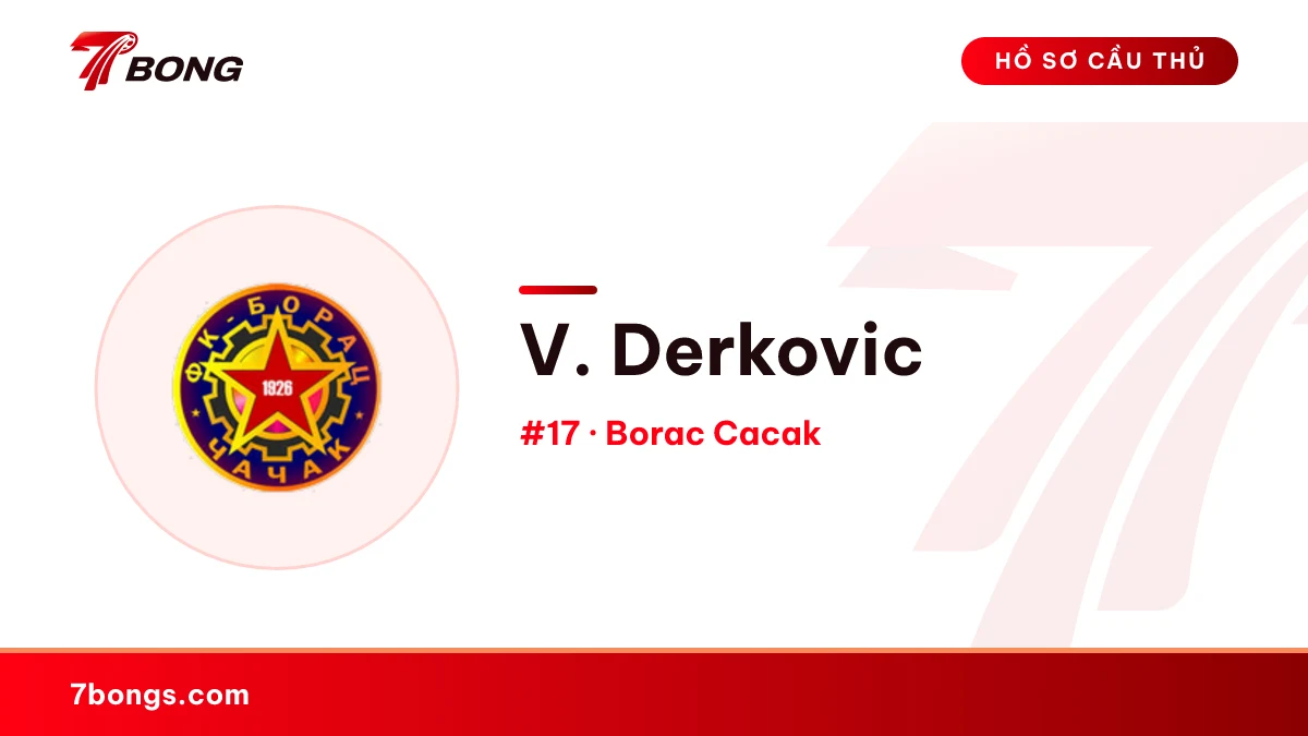 V. Derkovic — Borac Cacak