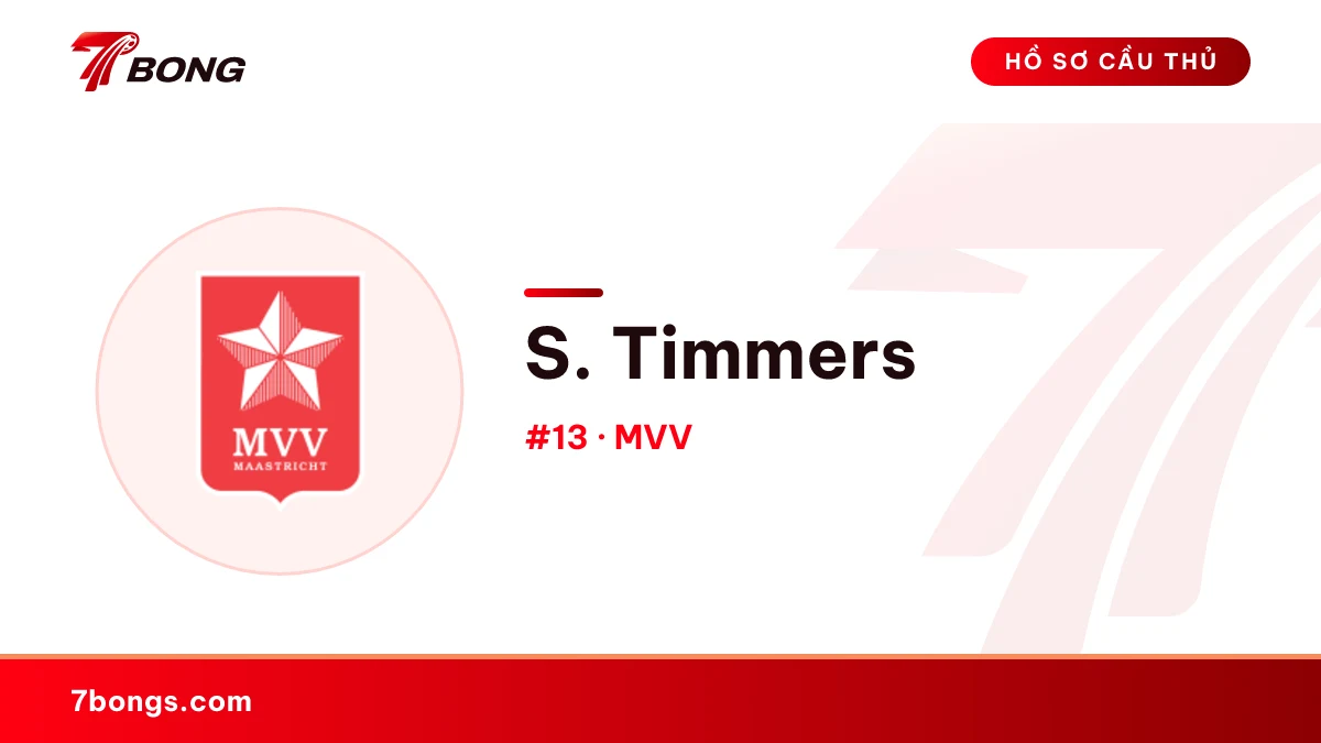 S. Timmers — MVV