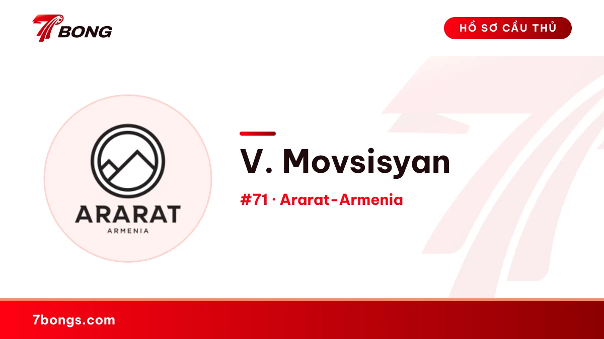 V. Movsisyan — Ararat-Armenia