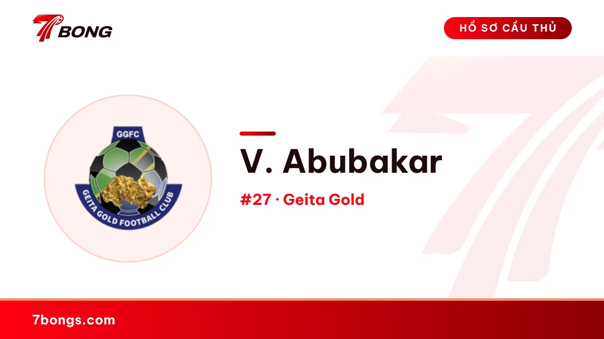 V. Abubakar — Geita Gold
