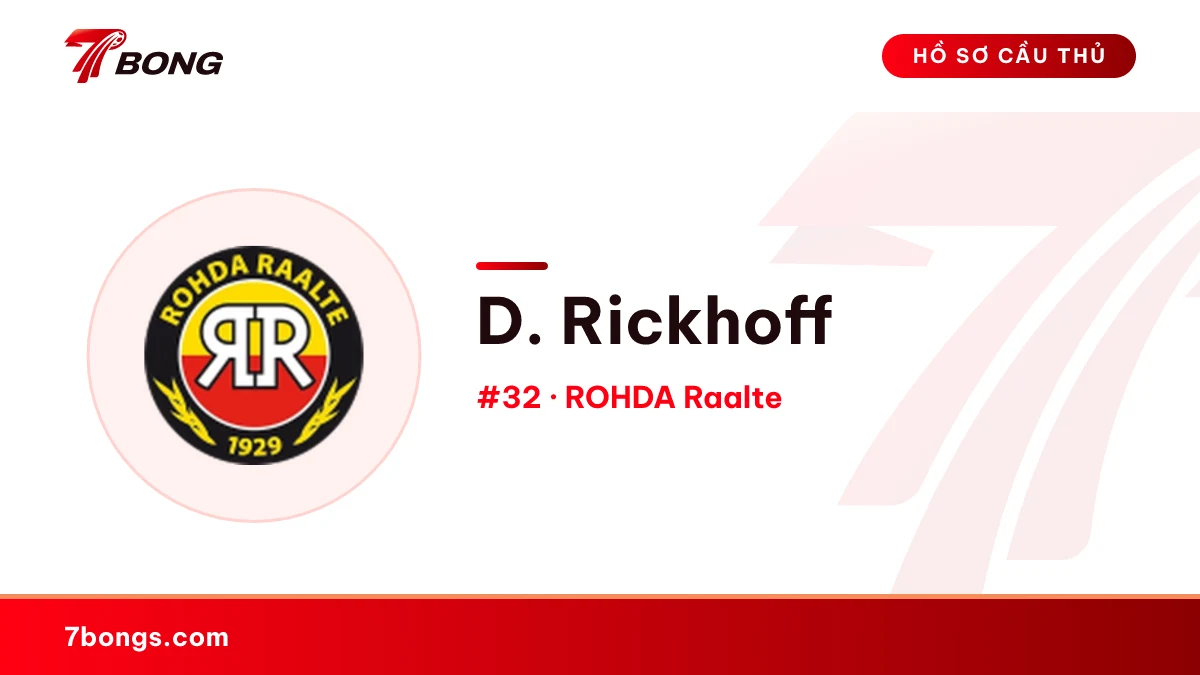D. Rickhoff — ROHDA Raalte