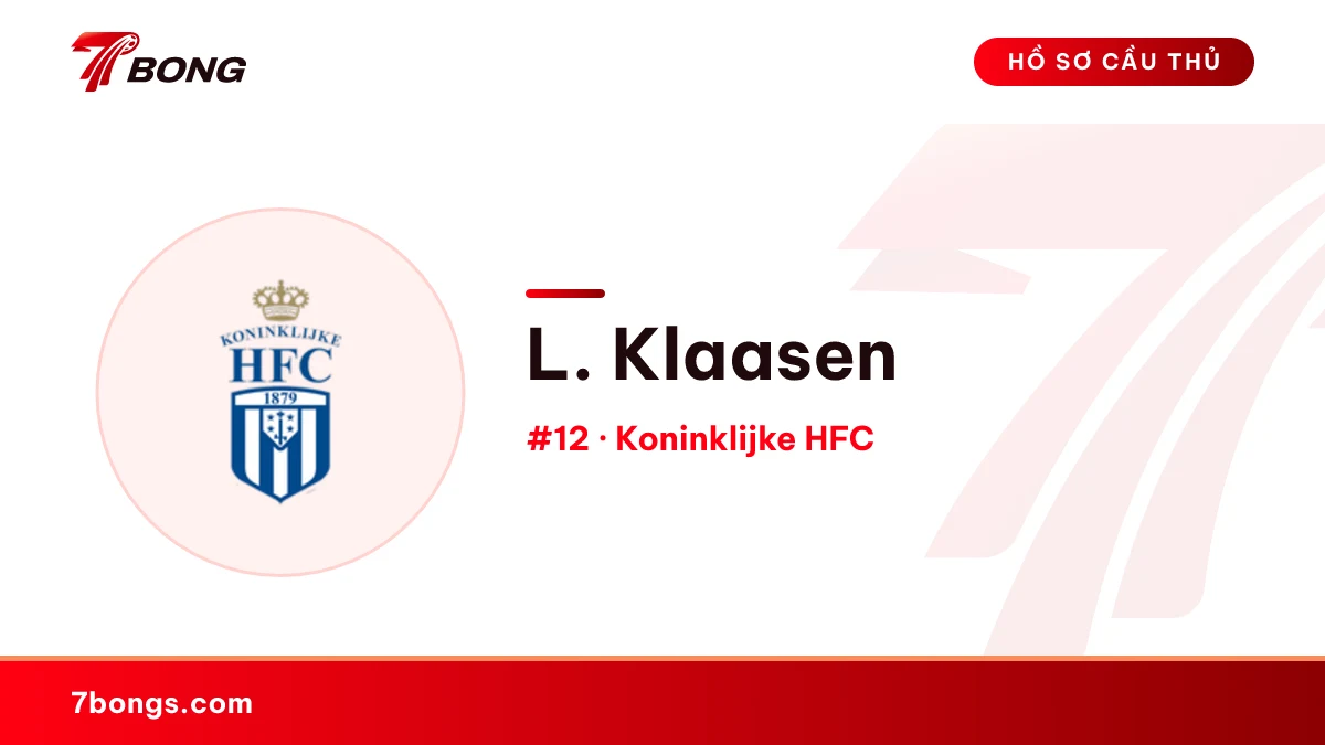 L. Klaasen — Koninklijke HFC