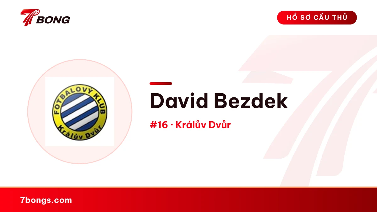 David Bezdek — Králův Dvůr