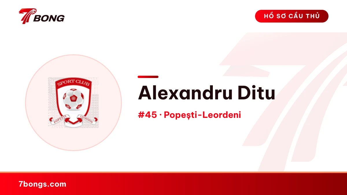Alexandru Ditu — Popești-Leordeni