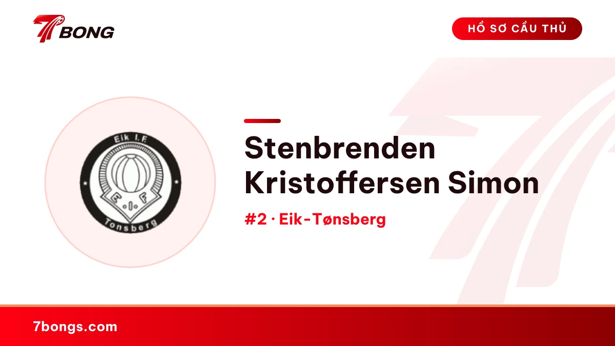 Stenbrenden Kristoffersen Simon — Eik-Tønsberg