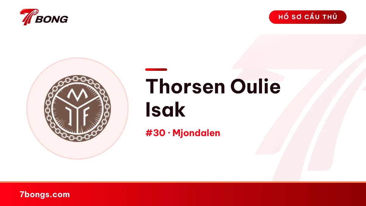 Thorsen Oulie Isak — Mjondalen
