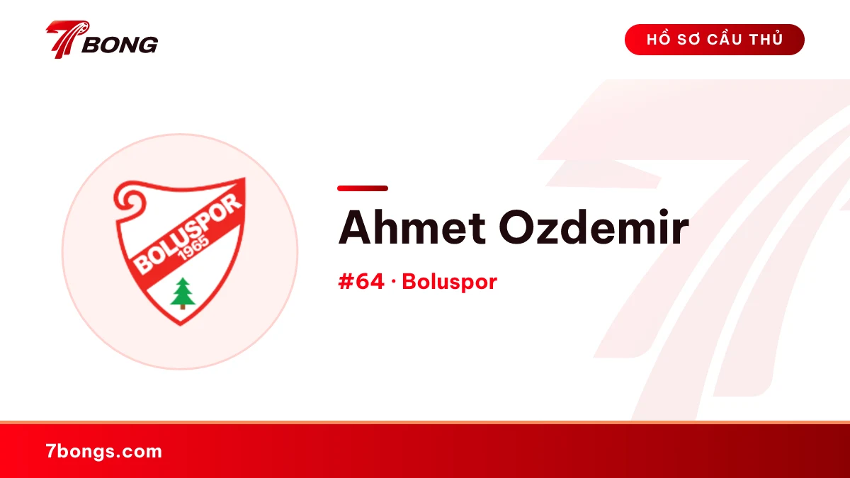 Ahmet Ozdemir — Boluspor