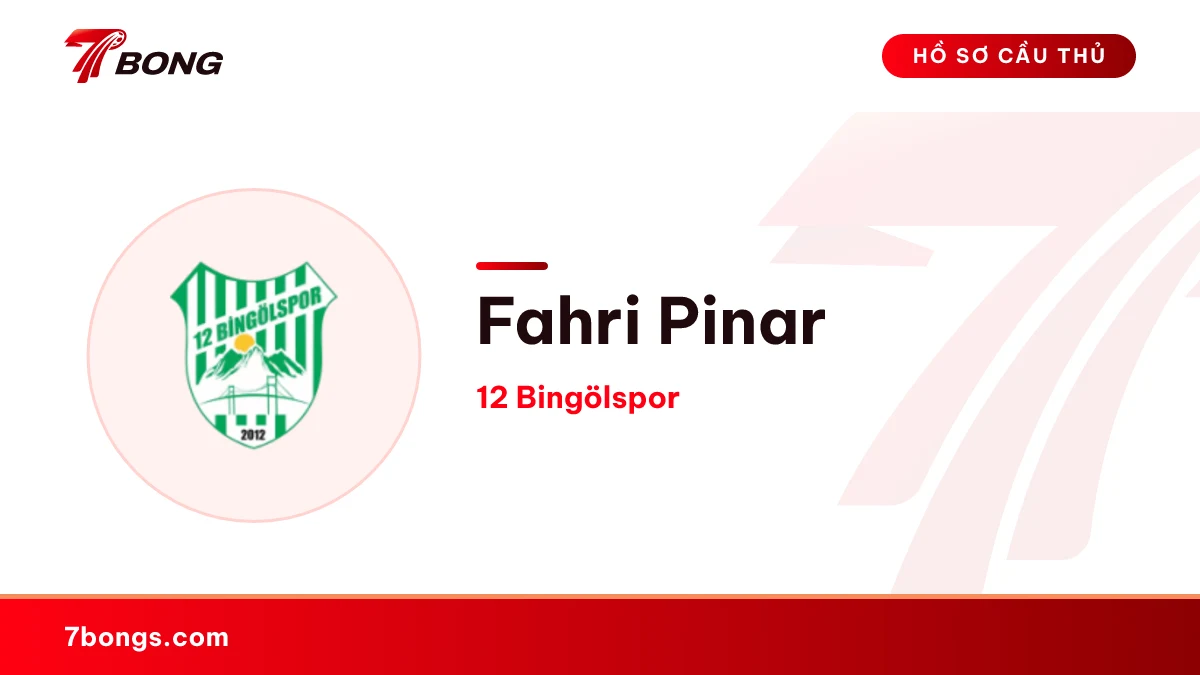 Fahri Pinar — 12 Bingölspor