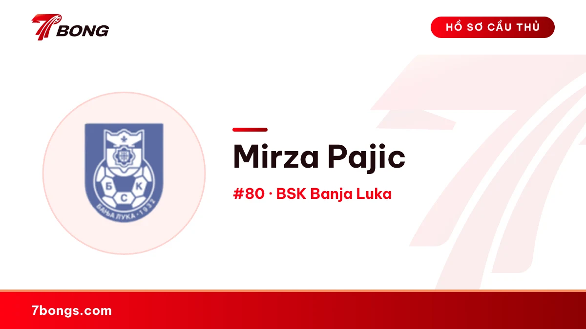 Mirza Pajic — BSK Banja Luka