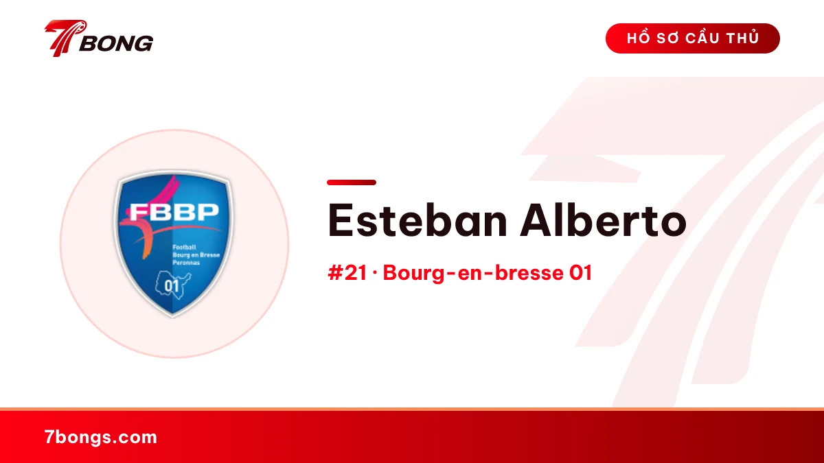 Esteban Alberto — Bourg-en-bresse 01