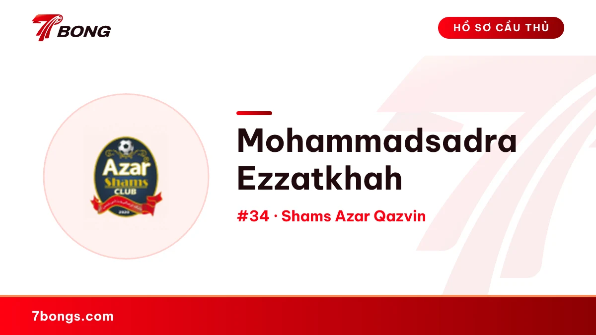 Mohammadsadra Ezzatkhah — Shams Azar Qazvin