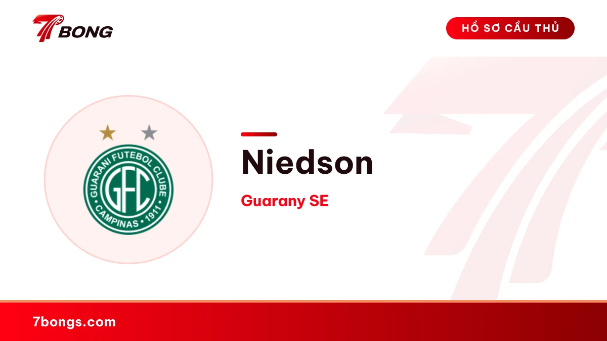Niedson — Guarany SE