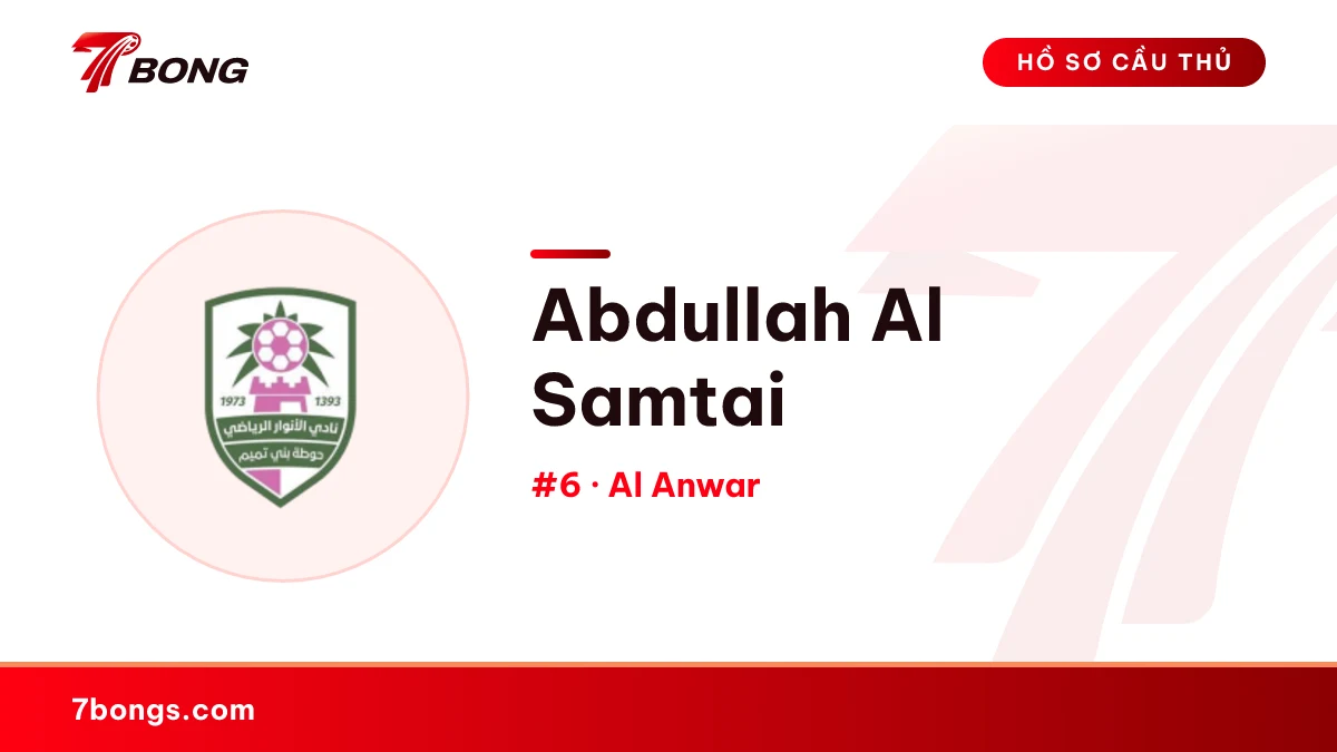 Abdullah Al Samtai — Al Anwar