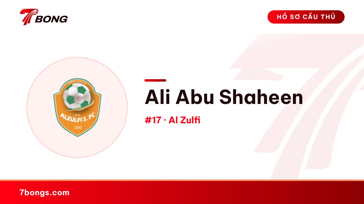 Ali Abu Shaheen — Al Zulfi