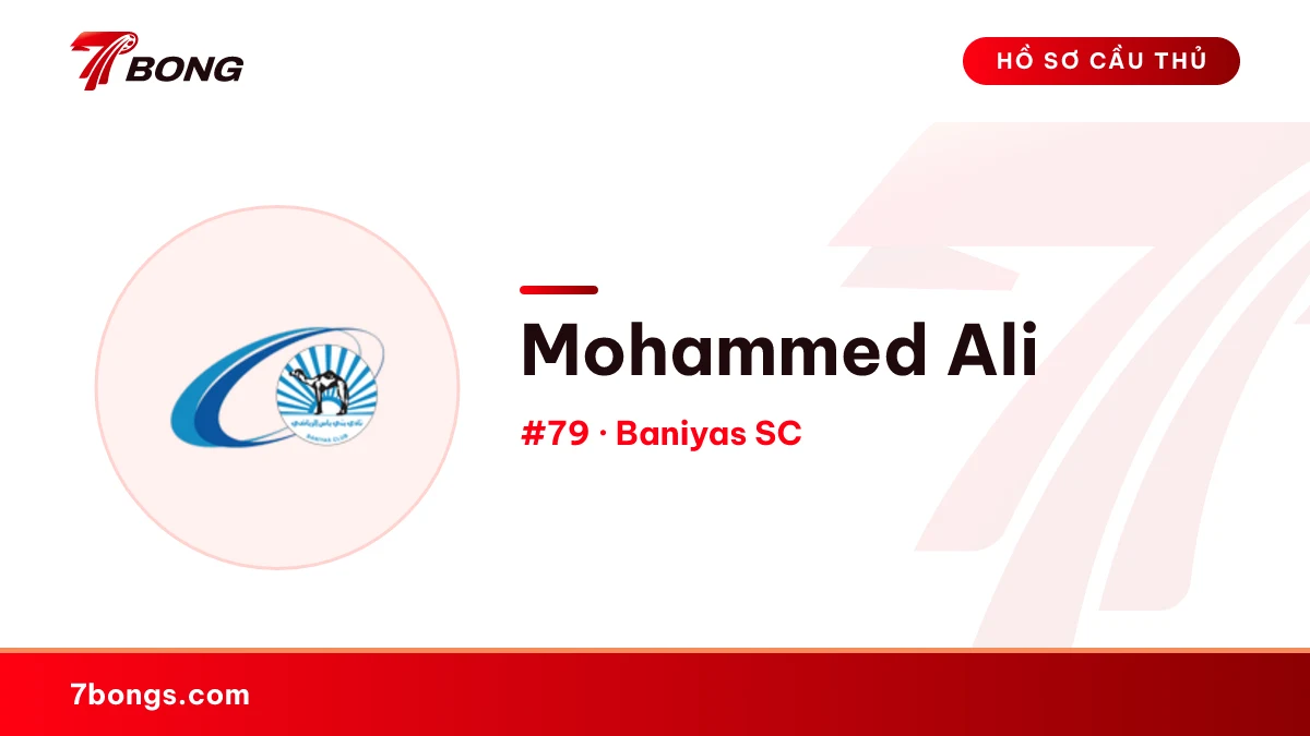 Mohammed Ali — Baniyas SC