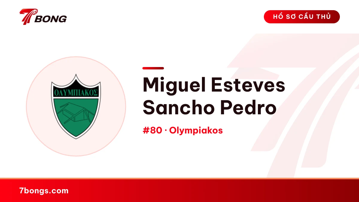 Miguel Esteves Sancho Pedro — Olympiakos