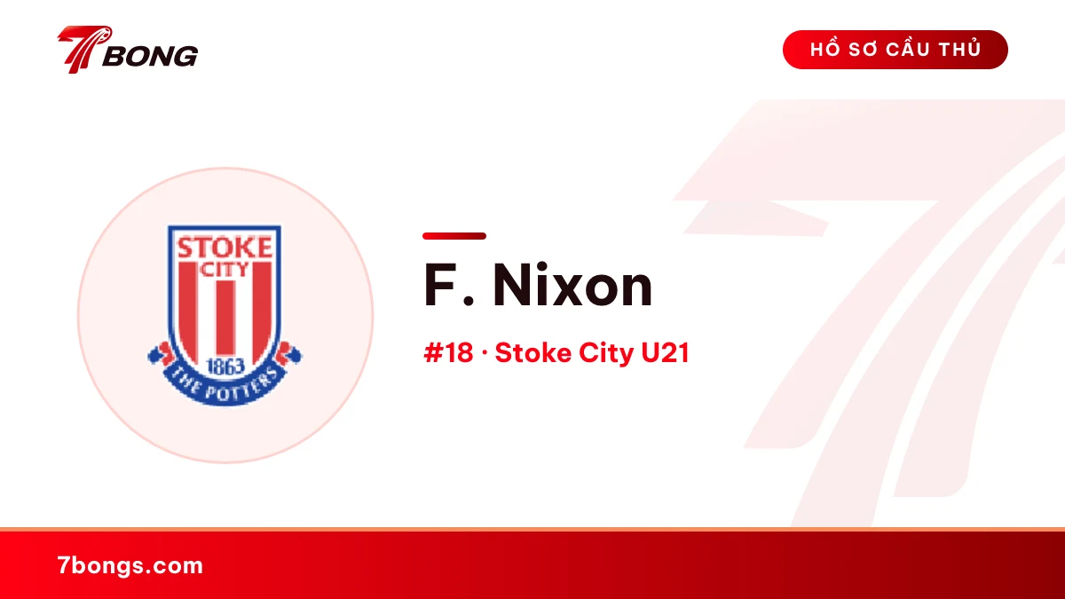 F. Nixon — Stoke City U21