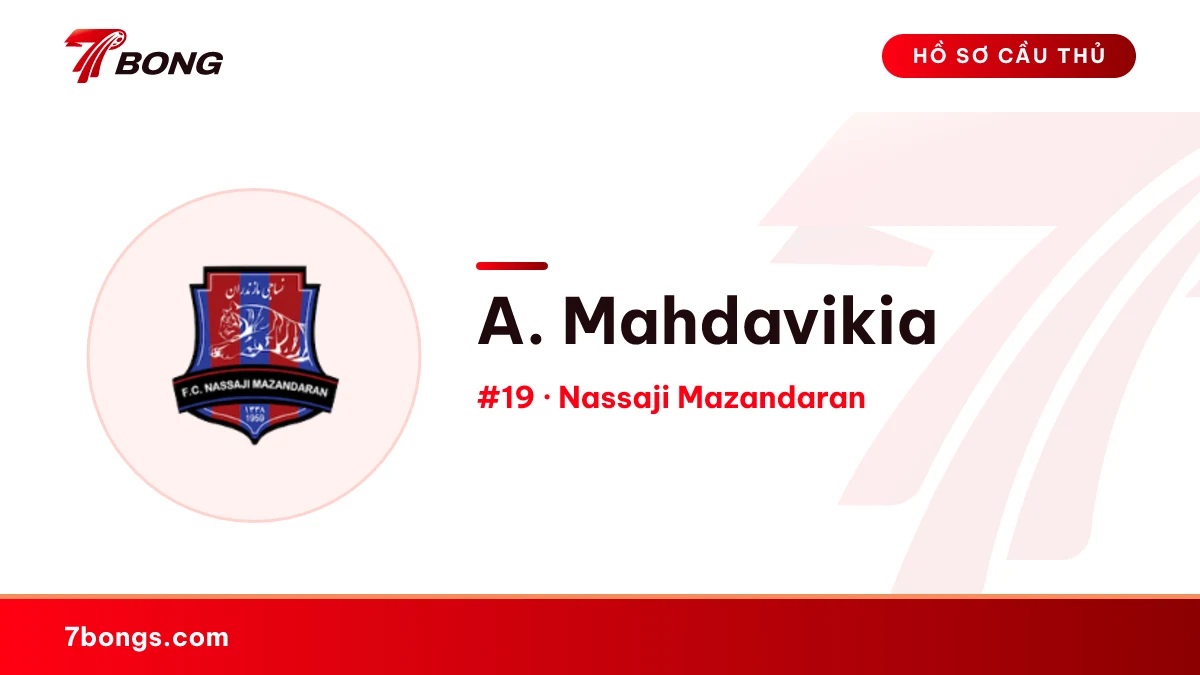 A. Mahdavikia — Nassaji Mazandaran