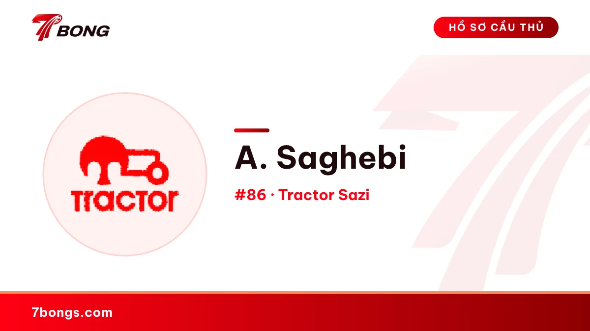 A. Saghebi — Tractor Sazi