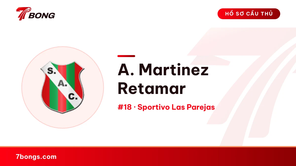 A. Martinez Retamar — Sportivo Las Parejas